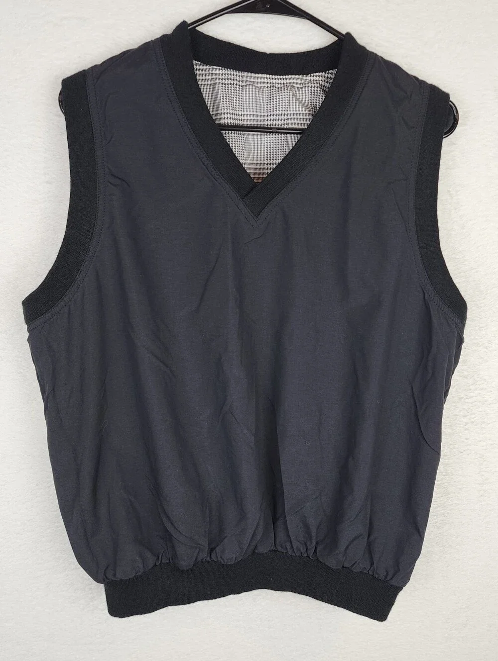 VINTAGE Roche Reversible Golf Vest L - Picture 3 of 5